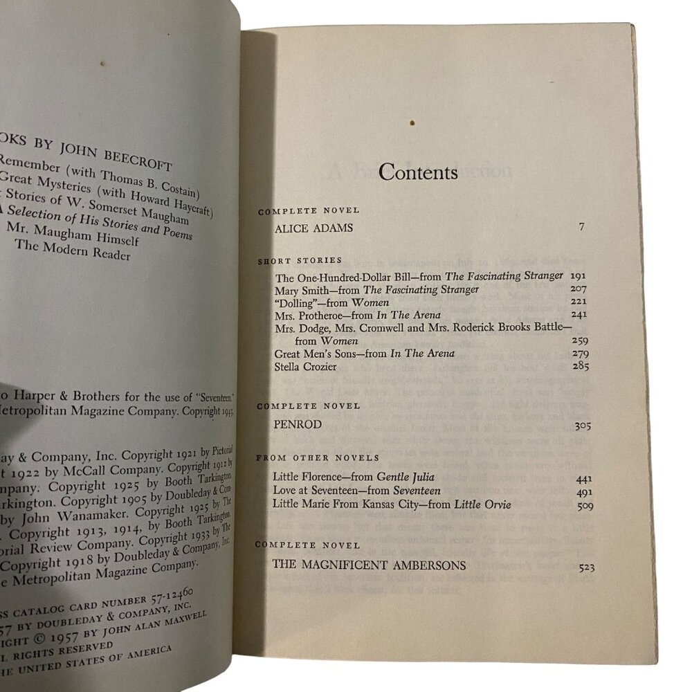The Gentleman From Indianapolis‎ Hardcover Booth Tarkington American Literature - Picture 12 of 14